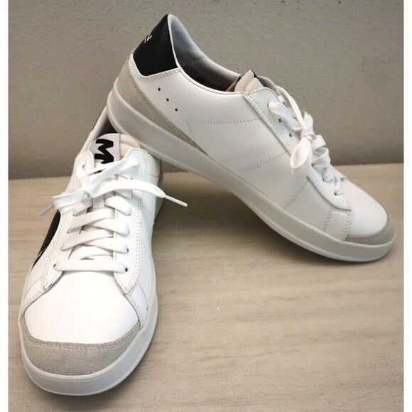 Skechers Mark Nason Men Sz 11 White Leather New Wave Cup The Volley Sneakers - Picture 1 of 11
